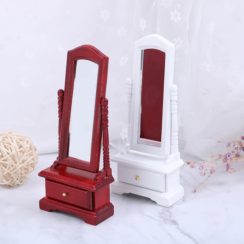 1:12 Mini Doll House Full-Length Dressing Mirror Model With Drawer Accessory Room Furniture Toy For Kids Dollhouse Accessories
1:12 Mini Doll House Full-Length Dressing Mirror Model With Drawer Accessory Room Furniture Toy For Kids Dollhouse Accessories