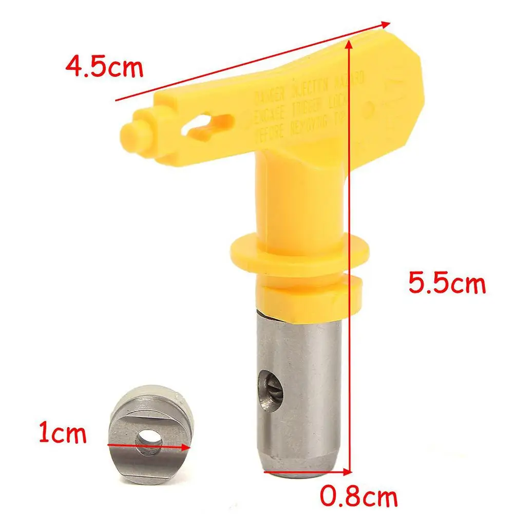 7/8 Spray Guide Tool Tungsten Steel Quick Edge Paint Sprayer Trim Airless Spraying Gun Universal Power Accessories
7/8 Spray Guide Tool Tungsten Steel Quick Edge Paint Sprayer Trim Airless Spraying Gun Universal Power Accessories