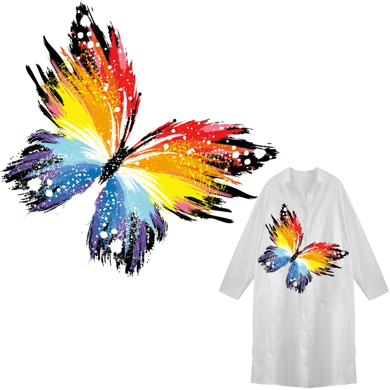Colorful Wings Butterfly Patches Thermal Stickers on Clothes Iron-on Transfers for Clothing Thermoadhesive Patch Diy Applique
Colorful Wings Butterfly Patches Thermal Stickers on Clothes Iron-on Transfers for Clothing Thermoadhesive Patch Diy Applique
