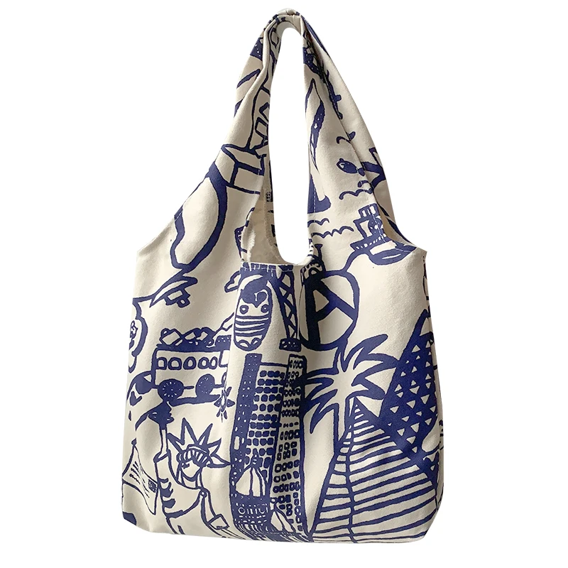 One-shoulder Canvas Bag Female Student School Bag School Bag Literature and Art Large-capacity Ins Children's Country Tote Bag
One-shoulder Canvas Bag Female Student School Bag School Bag Literature and Art Large-capacity Ins Children's Country Tote Bag