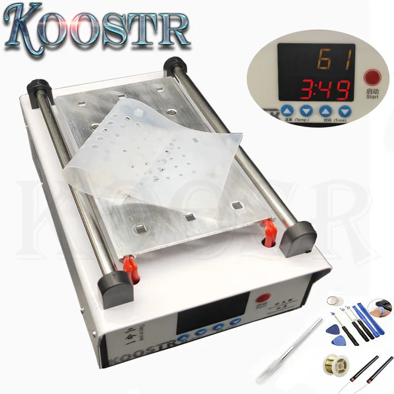 Electrical LCD Screen Separator Heating Plate LCD Screen Bezel Dismantle Frame Separator For iPhone Samsung Smart Phone Repair
Electrical LCD Screen Separator Heating Plate LCD Screen Bezel Dismantle Frame Separator For iPhone Samsung Smart Phone Repair