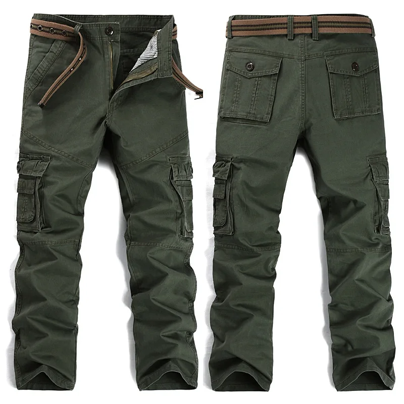 Autumn Overalls Men's Trousers Multi-Pocket Men's Loose Straight Pants Youth Outdoor Casual Large Size Military Pants
Autumn Overalls Men's Trousers Multi-Pocket Men's Loose Straight Pants Youth Outdoor Casual Large Size Military Pants