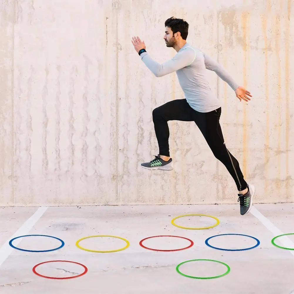 1pcs 40cm Dia Soccer Speed Agility Rings Football Training Training Equipment Classic Delicate Durable Gear Agility Rings O6C3
1pcs 40cm Dia Soccer Speed Agility Rings Football Training Training Equipment Classic Delicate Durable Gear Agility Rings O6C3