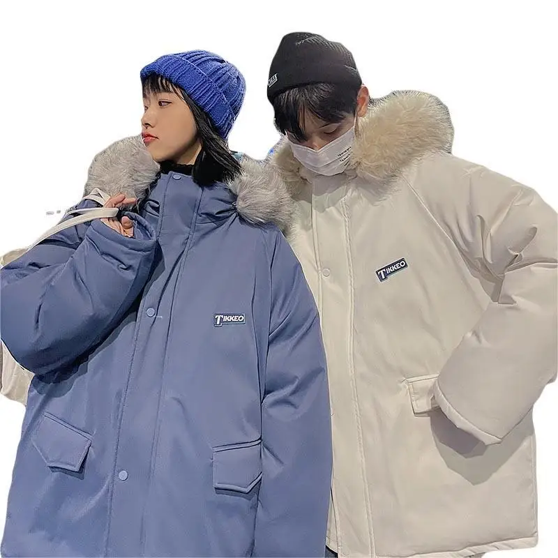 2020 Limited Cotton Padded Clothes Women's 2021 New Korean Version Hong Style Collar Couple Thickened Work Winter Coa
2020 Limited Cotton Padded Clothes Women's 2021 New Korean Version Hong Style Collar Couple Thickened Work Winter Coa