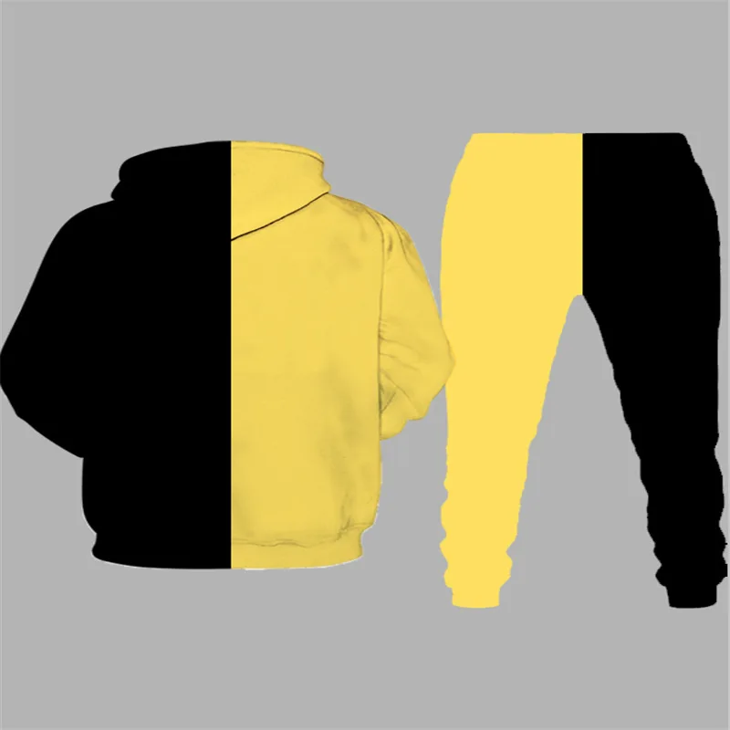 Men's 3D hooded sports suit, loose hooded hoodie, sweatpants, youth fashion popular logo suit
Men's 3D hooded sports suit, loose hooded hoodie, sweatpants, youth fashion popular logo suit
