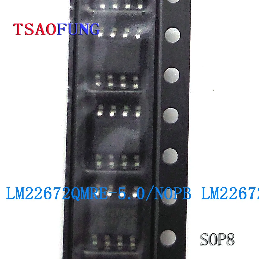 5 шт. LM22672QMRE-5.0/NOPB LM22672QMRE-5.0 LM22672QMRE LM22672 SOP8 интегральные схемы электронных Компоненты
5 шт. LM22672QMRE-5.0/NOPB LM22672QMRE-5.0 LM22672QMRE LM22672 SOP8 интегральные схемы электронных Компоненты
