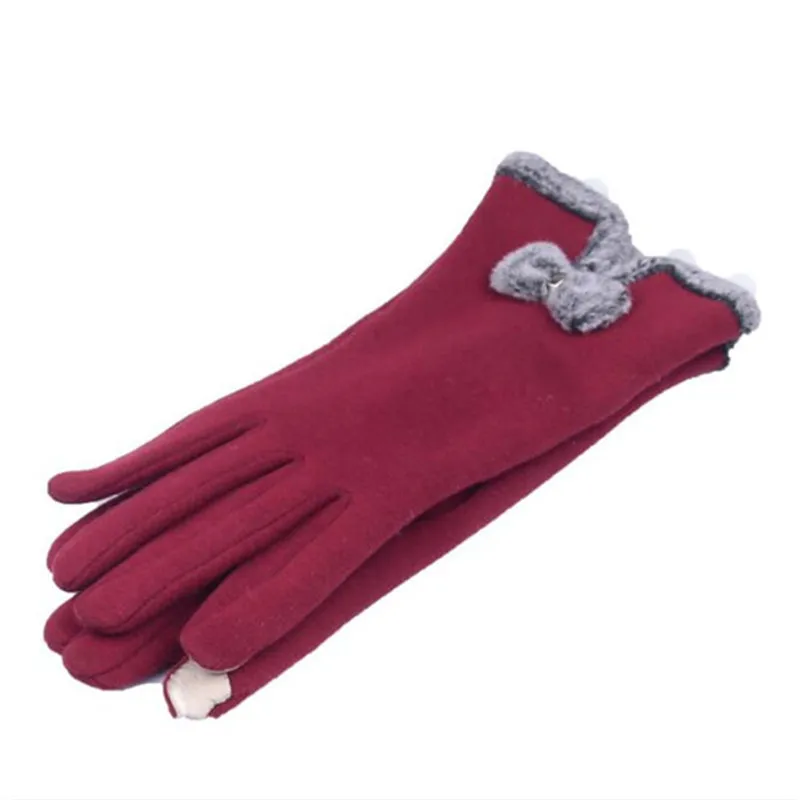 GAOKE Fashion Lovely Bowknot For Women Touch Screen Winter Warm Outdoor Sport Gloves Gift 5 Colors 
GAOKE Fashion Lovely Bowknot For Women Touch Screen Winter Warm Outdoor Sport Gloves Gift 5 Colors