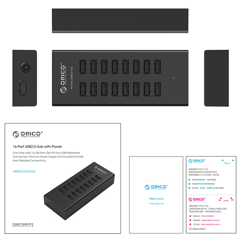 NEW 16 Ports HUB Ultra-High-Speed With Power Adapter Industrial USB 2.0 Expander
NEW 16 Ports HUB Ultra-High-Speed With Power Adapter Industrial USB 2.0 Expander