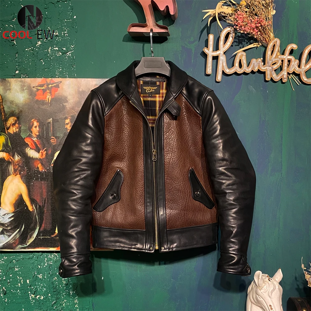CDJ-111 Asian Size, Read Description Super Quality Genuine Italian Cow Leather & Japan Horsehide Slim Stylish Biker Jacket
CDJ-111 Asian Size, Read Description Super Quality Genuine Italian Cow Leather & Japan Horsehide Slim Stylish Biker Jacket
