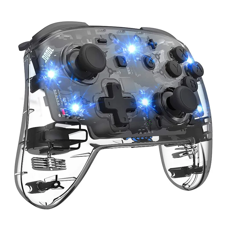 

Gamepads Adjustable LED Light Acceleration Function USB Port Built-in Six-axis Gyroscope