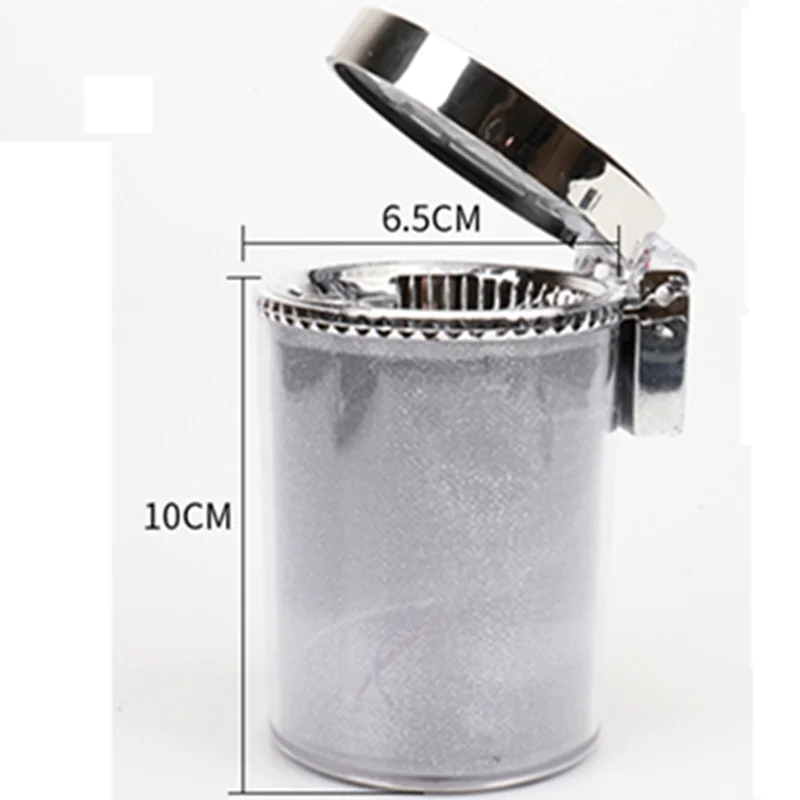 Universal Car Ashtray with LED Light Portable Smokeless Auto Multifunction Garbage Storage Cup Automotive Interior Suppliers
Universal Car Ashtray with LED Light Portable Smokeless Auto Multifunction Garbage Storage Cup Automotive Interior Suppliers