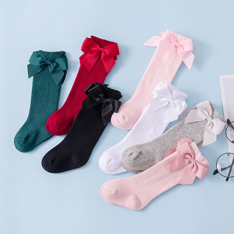 1 Pair Girls Socks Cotton Big Bow Socks Lovely Toddler Girl Stockings Baby Stuff for Girl Infant Ctue Knee High Socks 0-3 Years
1 Pair Girls Socks Cotton Big Bow Socks Lovely Toddler Girl Stockings Baby Stuff for Girl Infant Ctue Knee High Socks 0-3 Years