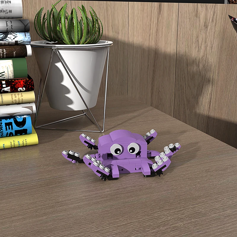 MOC Animal Octopus Stand высокотехнологичные строительные блоки креативная база DIY Нижний Кронштейн Развивающие игрушки для детей собирают подарки
MOC Animal Octopus Stand высокотехнологичные строительные блоки креативная база DIY Нижний Кронштейн Развивающие игрушки для детей собирают подарки