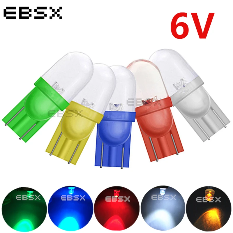 EBSX 100 шт. T10 с источником питания от постоянного тока 6V 6 3 V пинбол хвост