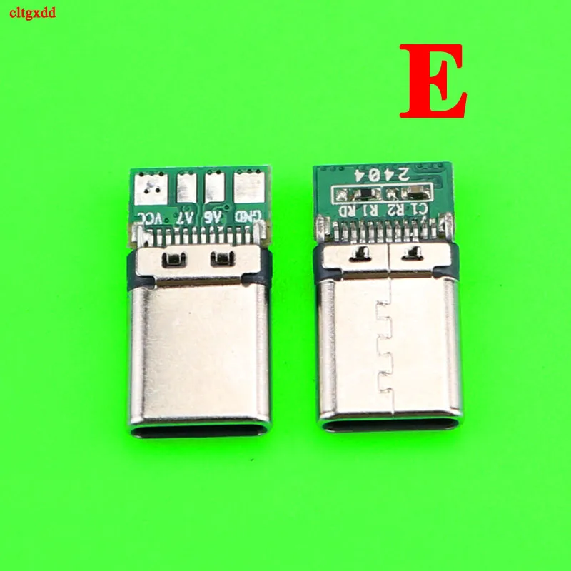 10 шт./лот разъем Micro USB Type-C 12-контактный Штекерный разъем для быстрой зарядки
10 шт./лот разъем Micro USB Type-C 12-контактный Штекерный разъем для быстрой зарядки