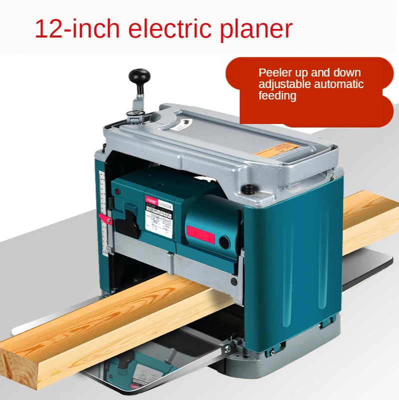 1850W 220V Electric Woodworking Multi-function Planer Power Tool Household Single-sided High-power Desktop Machinery Wood Planer
1850W 220V Electric Woodworking Multi-function Planer Power Tool Household Single-sided High-power Desktop Machinery Wood Planer