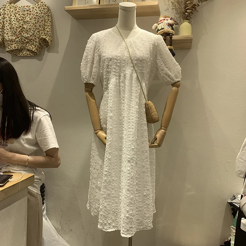 Новинка весна-лето 2021, корейский Dongdaemun с высокой талией и коротким рукавом, элегантный хлопковый и льняной пуловер с круглым вырезом
Новинка весна-лето 2021, корейский Dongdaemun с высокой талией и коротким рукавом, элегантный хлопковый и льняной пуловер с круглым вырезом
