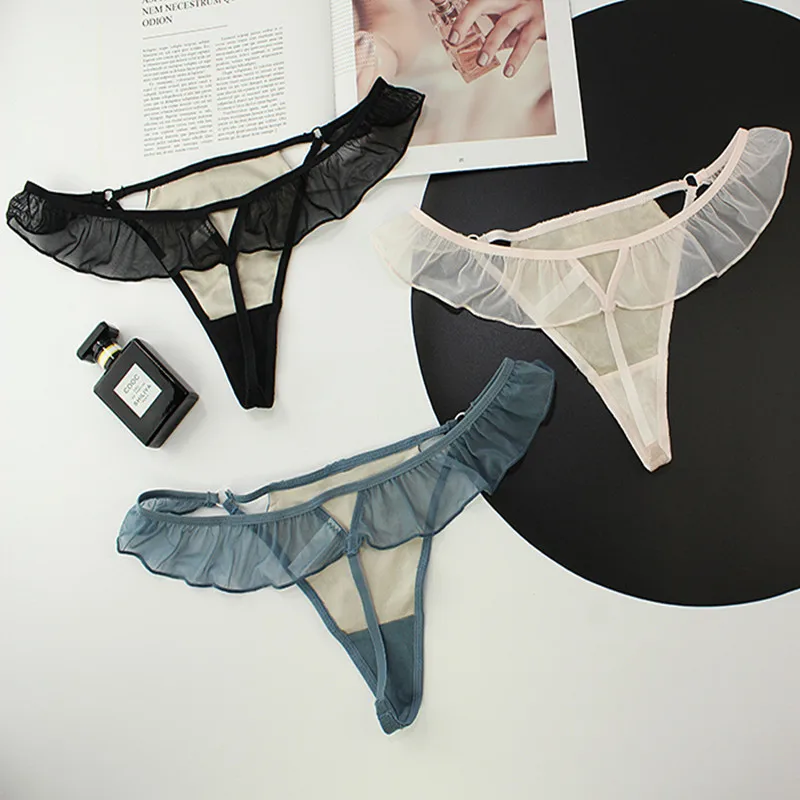 European Lace Sexy Thong Women Luxury Transparent Underwear Hollow Out Seamless Panties Sexy Briefs G String Lingerie
European Lace Sexy Thong Women Luxury Transparent Underwear Hollow Out Seamless Panties Sexy Briefs G String Lingerie