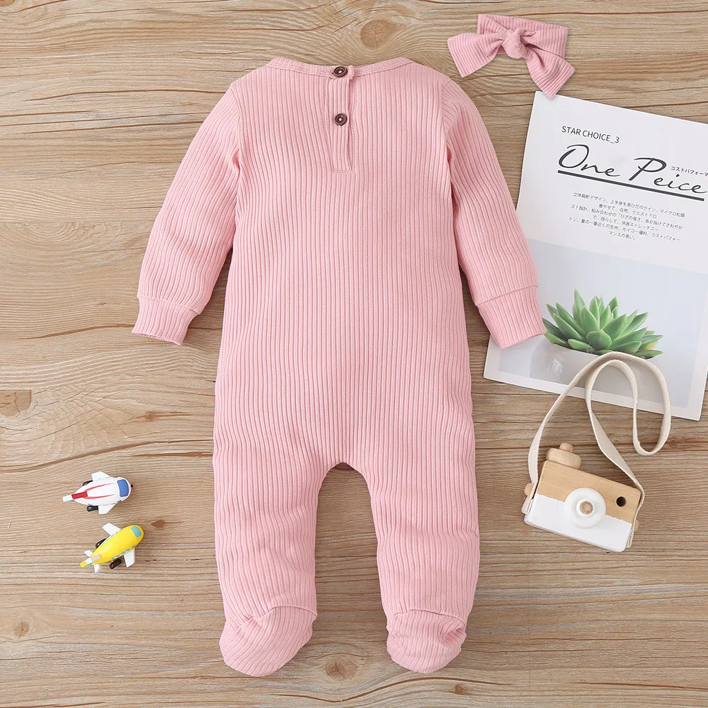 Autumn Baby Boys Girls Clothes Long Sleeve Solid Color Cotton Romper Jumpsuit Leg Wrap
Autumn Baby Boys Girls Clothes Long Sleeve Solid Color Cotton Romper Jumpsuit Leg Wrap