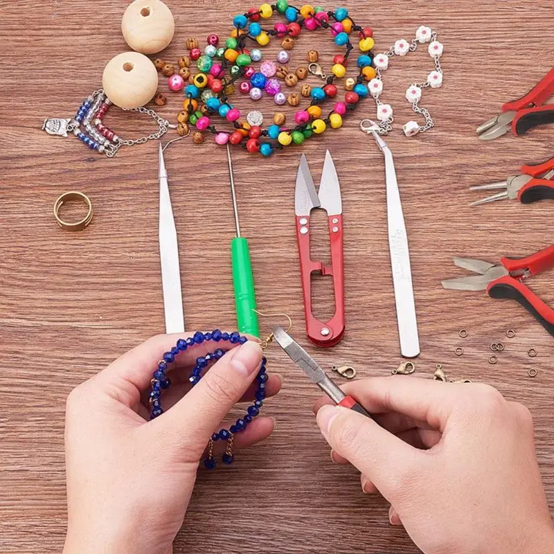 Handmade Jewelry Plier Tools DIY Jewellery Tool Set Handmade Jewelry Accessories
Handmade Jewelry Plier Tools DIY Jewellery Tool Set Handmade Jewelry Accessories