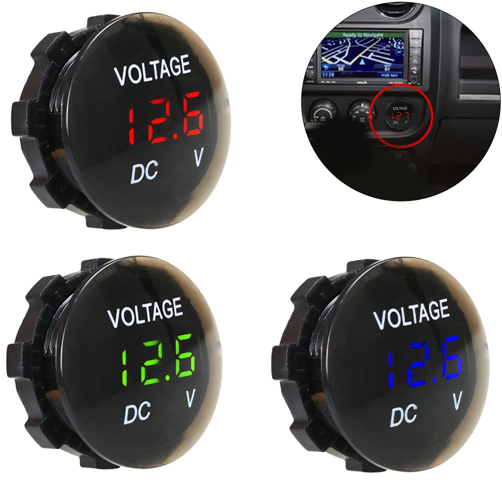 DC 12V-24V Digital Panel Voltmeter Voltage Meter Tester Led Display For Car Auto Motorcycle Boat ATV Truck Refit Accessories
DC 12V-24V Digital Panel Voltmeter Voltage Meter Tester Led Display For Car Auto Motorcycle Boat ATV Truck Refit Accessories