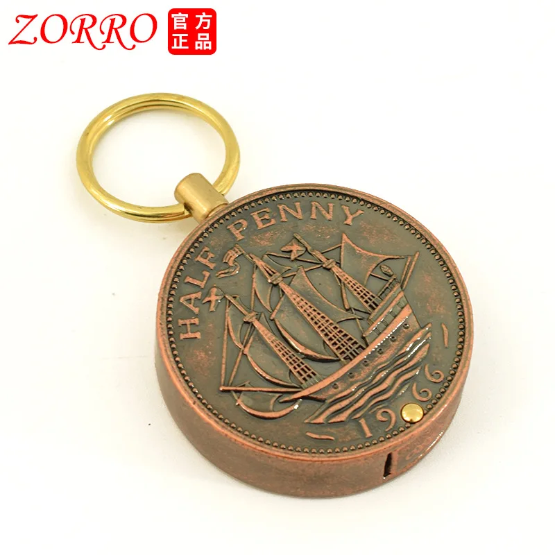 Retro Portable Creative Brass coin Grinding Wheel Flint Gasoline Lighter Pendant Gadgets Can Be Used To Collect Outdoor
Retro Portable Creative Brass coin Grinding Wheel Flint Gasoline Lighter Pendant Gadgets Can Be Used To Collect Outdoor