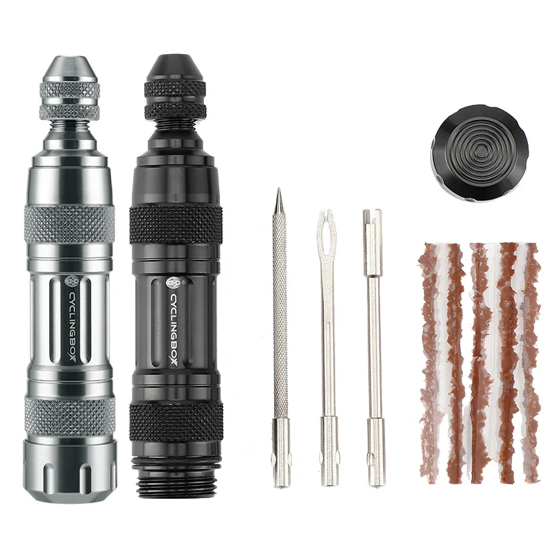 Tubeless MTB Tyre Puncture Repair Kit Bike Puncture Repair Tool Maintenance Set Bicycle Tire Puncture Sealant Rubber Strips Tool
Tubeless MTB Tyre Puncture Repair Kit Bike Puncture Repair Tool Maintenance Set Bicycle Tire Puncture Sealant Rubber Strips Tool