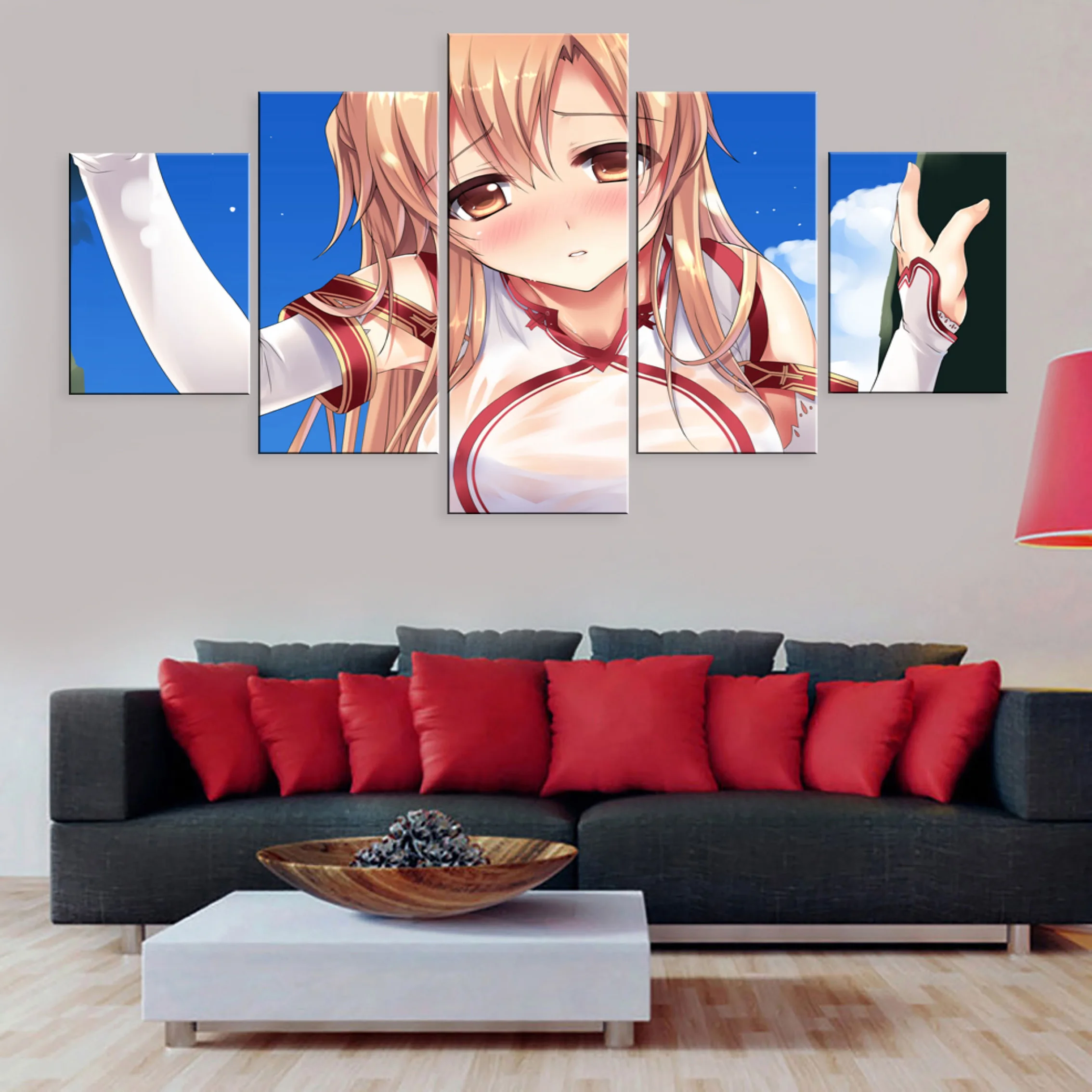 Framework Art Hd Home Decoration 5 Pieces Poster Canvas Paintings Wall Decor Anime Sword Art Online Asuna
Framework Art Hd Home Decoration 5 Pieces Poster Canvas Paintings Wall Decor Anime Sword Art Online Asuna