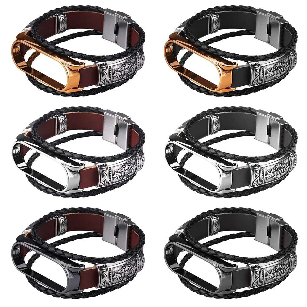 Men Embossed Leather Watchbands For Xiaomi Mi Band 5 / 5 NFC Replacement Strap Retro Butterfly Clasp Wrist Band Watch Accessorie
Men Embossed Leather Watchbands For Xiaomi Mi Band 5 / 5 NFC Replacement Strap Retro Butterfly Clasp Wrist Band Watch Accessorie