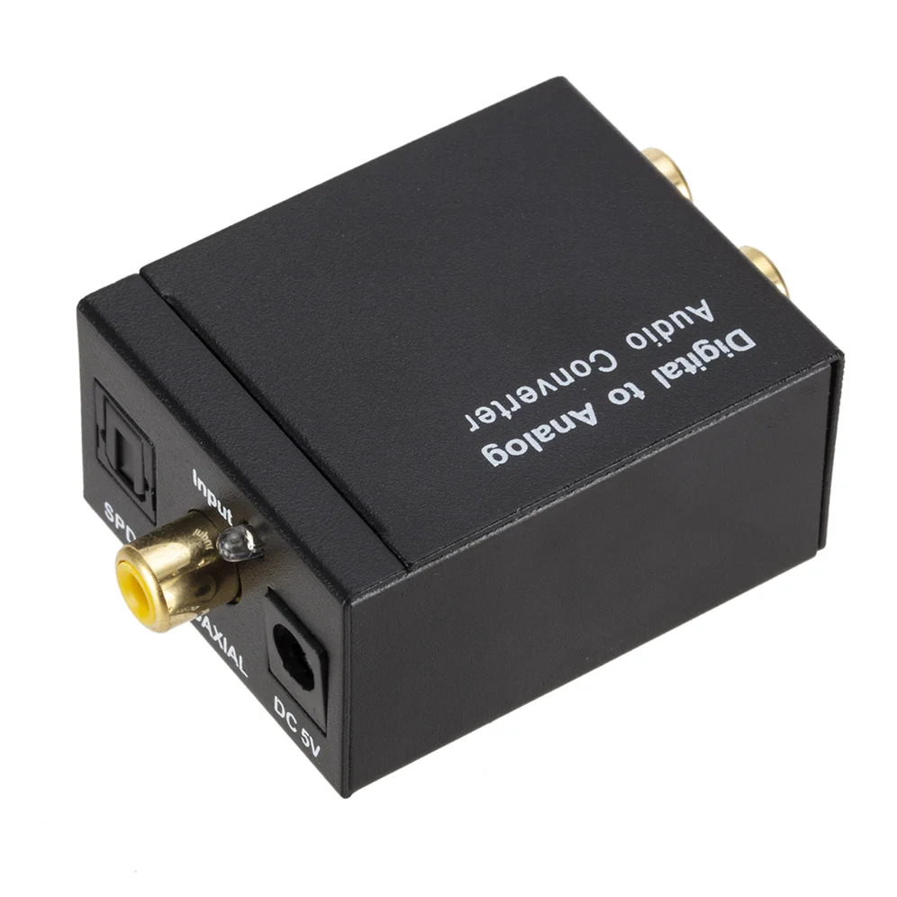 Grwibeou AUX 3.5MM RCA L/R Output SPDIF Stereo Digital Audio USB DAC Amplifier Adapter Optical Digital Fiber To Analog Converter
Grwibeou AUX 3.5MM RCA L/R Output SPDIF Stereo Digital Audio USB DAC Amplifier Adapter Optical Digital Fiber To Analog Converter