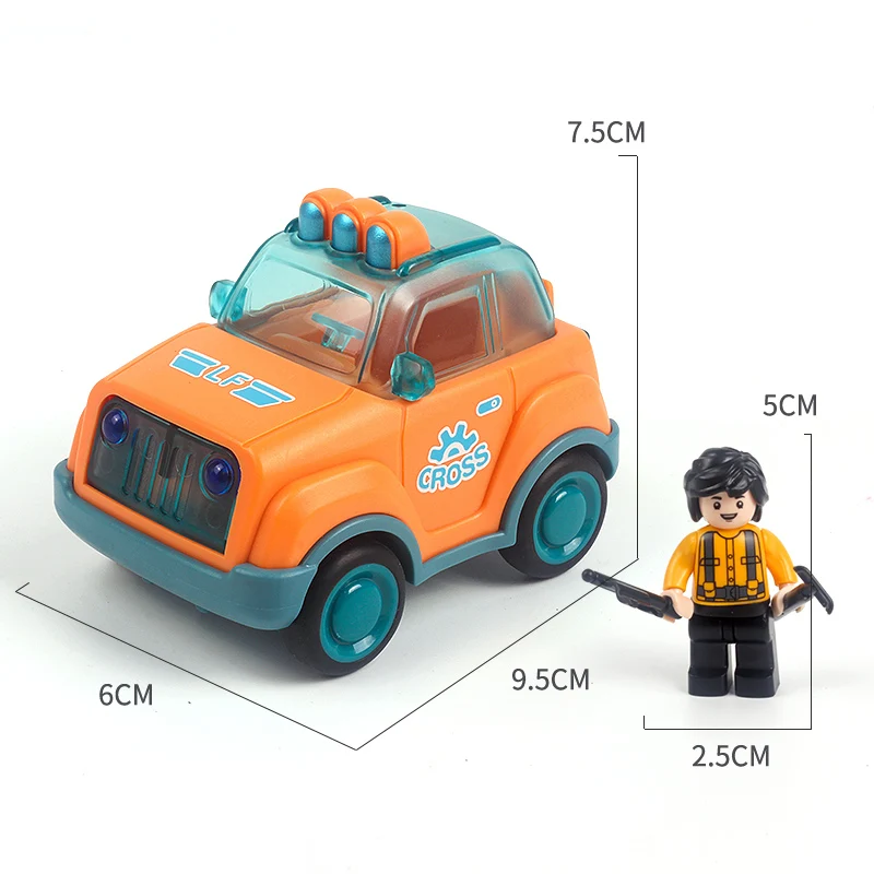 Children's Baby Educational Inertia Toy Cartoon Car Set 1-2-3 Men And Women
Children's Baby Educational Inertia Toy Cartoon Car Set 1-2-3 Men And Women