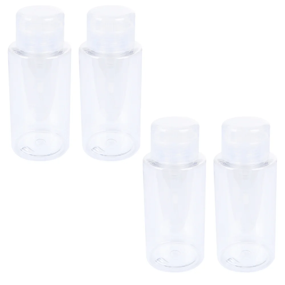 4 Pcs Storage Bottles Travel Bottles Simple Lotion Bottles (Transparent, 160ML) 
4 Pcs Storage Bottles Travel Bottles Simple Lotion Bottles (Transparent, 160ML)