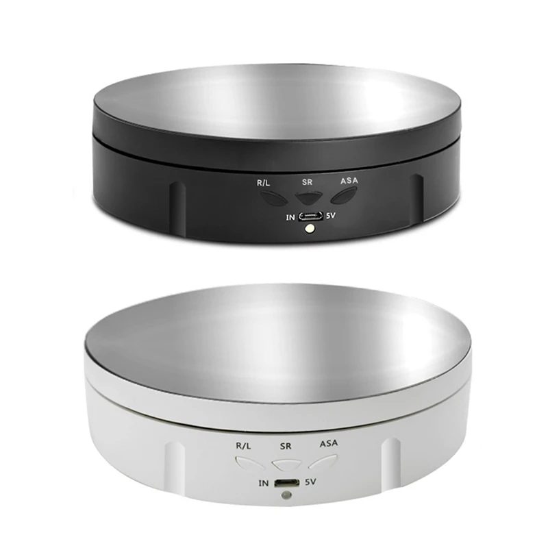 3 Speeds Electric Intelligent Rotating Jewelry Display Stand 360 Degree USB Rechargable Turntable Holder
3 Speeds Electric Intelligent Rotating Jewelry Display Stand 360 Degree USB Rechargable Turntable Holder