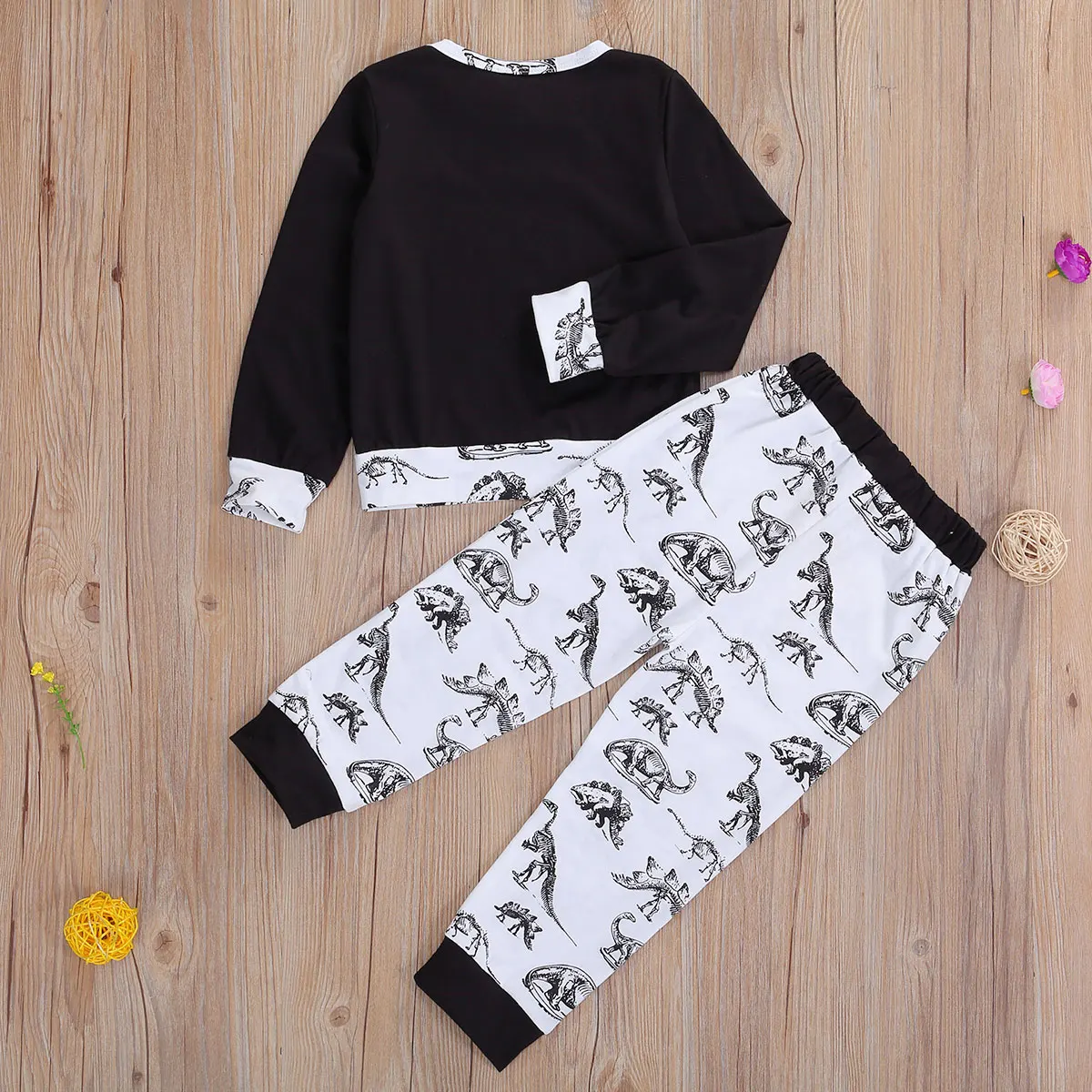 Baby Dinosaur Print Clothes Set, Toddler Kids Little Boys Long Sleeve O-neck Tops + Long Cartoon Pants Outfits for Spring Fall
Baby Dinosaur Print Clothes Set, Toddler Kids Little Boys Long Sleeve O-neck Tops + Long Cartoon Pants Outfits for Spring Fall