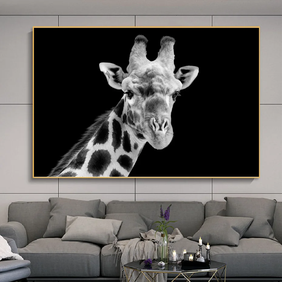 Black and White Painting Animal Zebra Elk Wall Art Canvas Painting Poster Art Printing Living Room Bedroom Home Decoration
Black and White Painting Animal Zebra Elk Wall Art Canvas Painting Poster Art Printing Living Room Bedroom Home Decoration