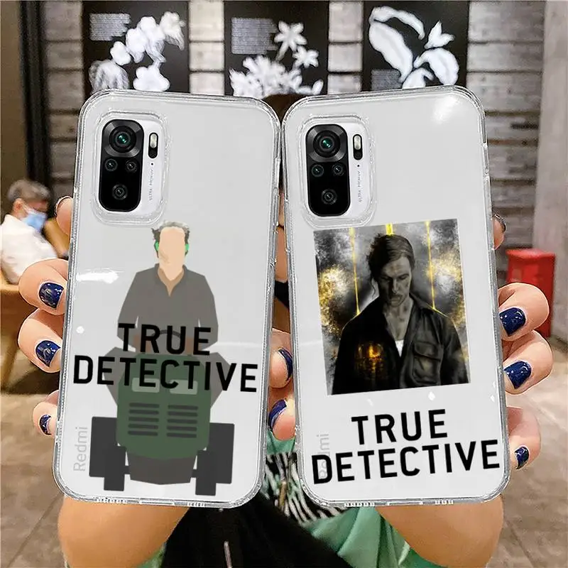 HBO True Detective Phone Case Transparent for Xiaomi mi 10T 11 Redmi note 7 8 9 9S 10 9A 9T pro
HBO True Detective Phone Case Transparent for Xiaomi mi 10T 11 Redmi note 7 8 9 9S 10 9A 9T pro