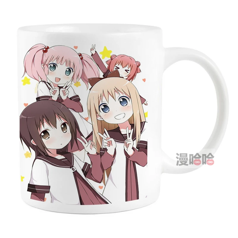 Кружка YuruYuri, кружка для косплея, термостойкая кружка с изменением цвета, чашки
Кружка YuruYuri, кружка для косплея, термостойкая кружка с изменением цвета, чашки