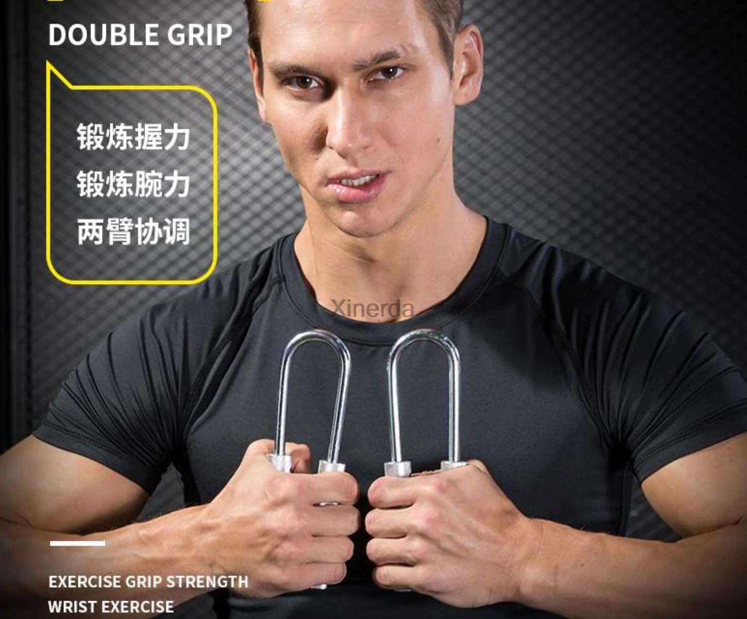 U Тип рукоятки 80-180 кг Регулируемый увеличивающий прочность пружинный палец зажимной эспандер ручной захват тренажер 8399 металлический мате...
U Тип рукоятки 80-180 кг Регулируемый увеличивающий прочность пружинный палец зажимной эспандер ручной захват тренажер 8399 металлический мате...