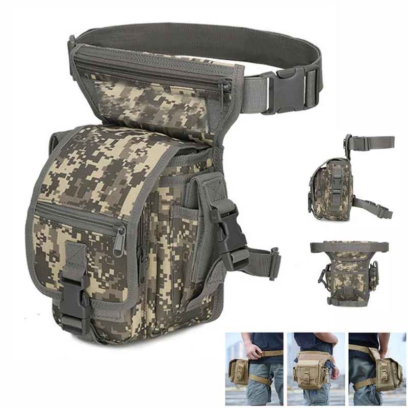 Hunting Bag Waist Pack Motorcycle Camping Riding Men Army Waist Packs Tactical Drop Leg Bag Tool Fanny Thigh Pack Military
Hunting Bag Waist Pack Motorcycle Camping Riding Men Army Waist Packs Tactical Drop Leg Bag Tool Fanny Thigh Pack Military