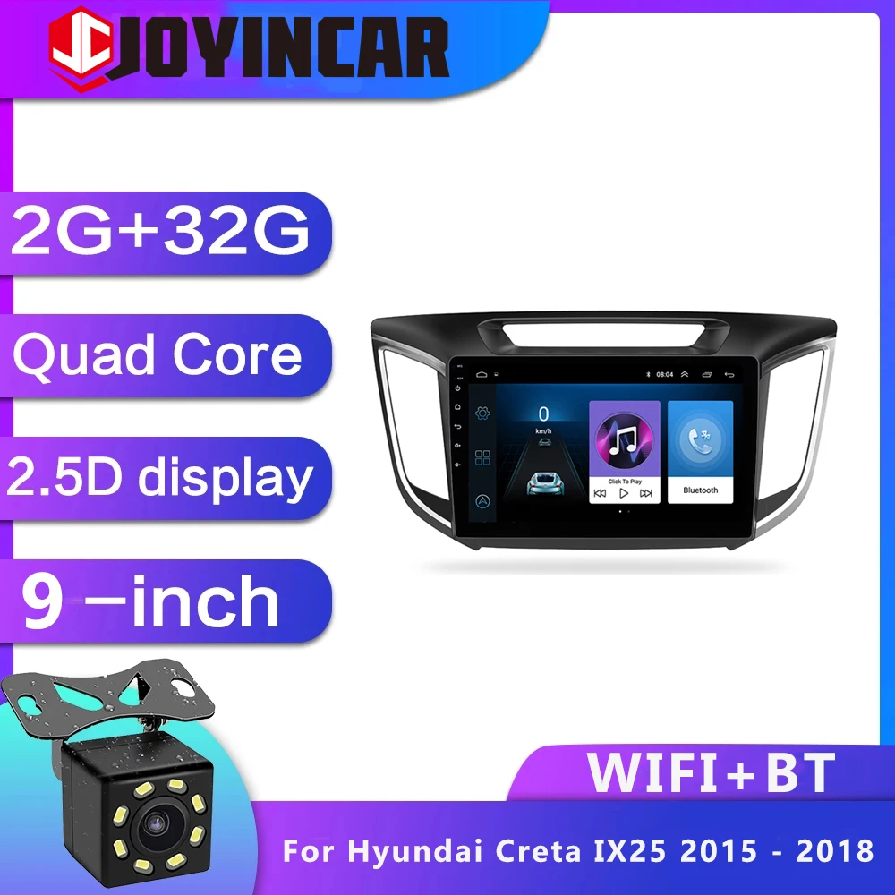 Автомобильный радиоприемник JOYINCAR Android GPS для Hyundai Creta ix25 GPS мультимедийный плеер аудио стерео головное устройство в тире без DVD
Автомобильный радиоприемник JOYINCAR Android GPS для Hyundai Creta ix25 GPS мультимедийный плеер аудио стерео головное устройство в тире без DVD