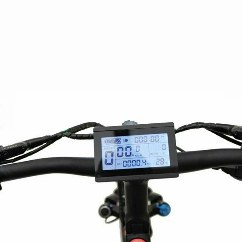 24/36/48 KT-LCD3 Display Meter / SM Connector Control Panel for Electric Bicycles 
24/36/48 KT-LCD3 Display Meter / SM Connector Control Panel for Electric Bicycles