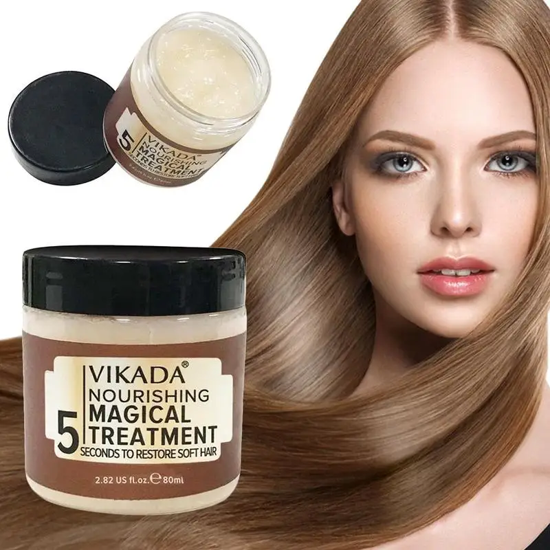 Magical treatment mask 5 seconds Repairs damage restore soft hair 80ml for all hair types keratin Hair
Magical treatment mask 5 seconds Repairs damage restore soft hair 80ml for all hair types keratin Hair