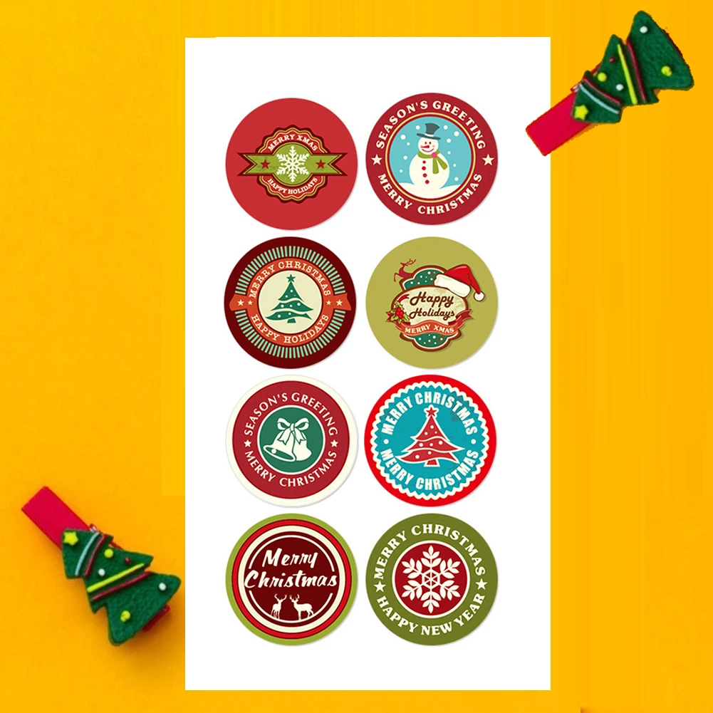 500Pcs Merry Christmas Stickers Christmas Design Diary Scrapbooking Label Birthday Gift Decoration Tag Decor
500Pcs Merry Christmas Stickers Christmas Design Diary Scrapbooking Label Birthday Gift Decoration Tag Decor