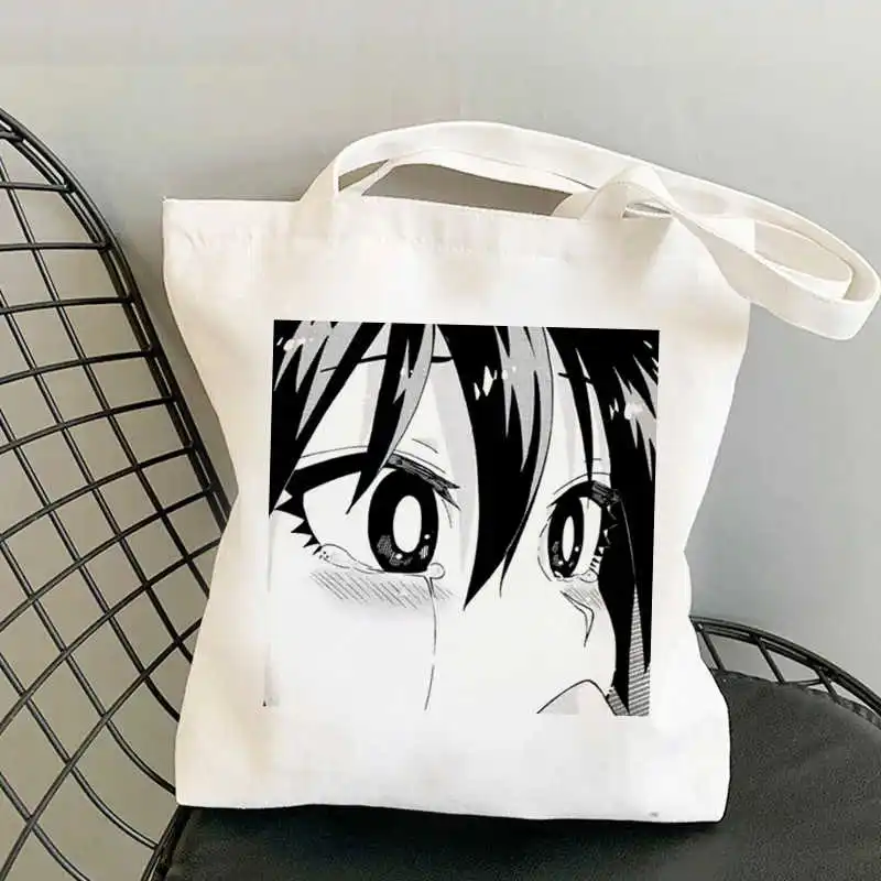 Tearful Girl shopping bag canvas bolsa handbag cotton grocery jute bag bag reusable shoping woven reciclaje sac toile
Tearful Girl shopping bag canvas bolsa handbag cotton grocery jute bag bag reusable shoping woven reciclaje sac toile