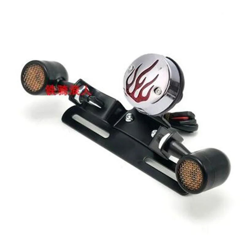 Universal Motorcycle Rear Lights With Turn Signal Flame Pattern Metal Support Motorbike Brake Light for Harley Honda
Universal Motorcycle Rear Lights With Turn Signal Flame Pattern Metal Support Motorbike Brake Light for Harley Honda