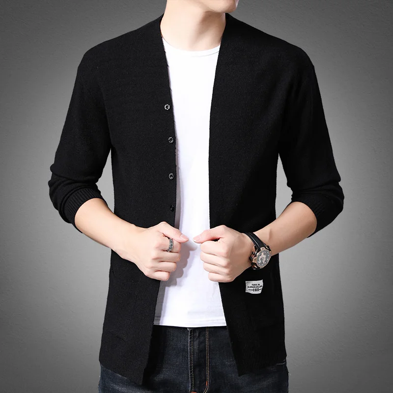 #5955 Kimono Cardigan Coat Men Slim Casual Sweater Coat Male With Buttons Pockets Knitted Men's Cardigan Sweater Korean Fashion
#5955 Kimono Cardigan Coat Men Slim Casual Sweater Coat Male With Buttons Pockets Knitted Men's Cardigan Sweater Korean Fashion