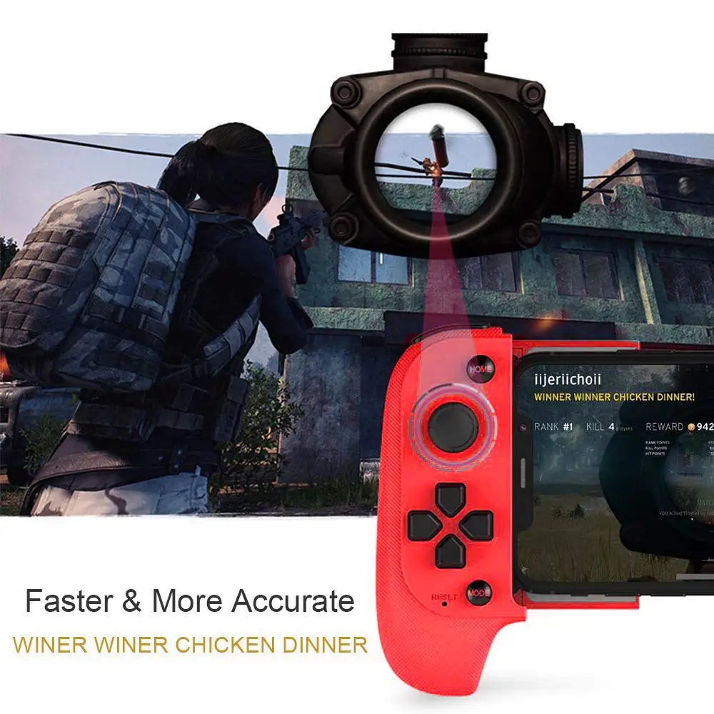 7007F Wireless Gamepad Bluetooth Game Controller for Huawei Xiaomi Android Phone TV iPhone Telescopic GamePads Joystick
7007F Wireless Gamepad Bluetooth Game Controller for Huawei Xiaomi Android Phone TV iPhone Telescopic GamePads Joystick