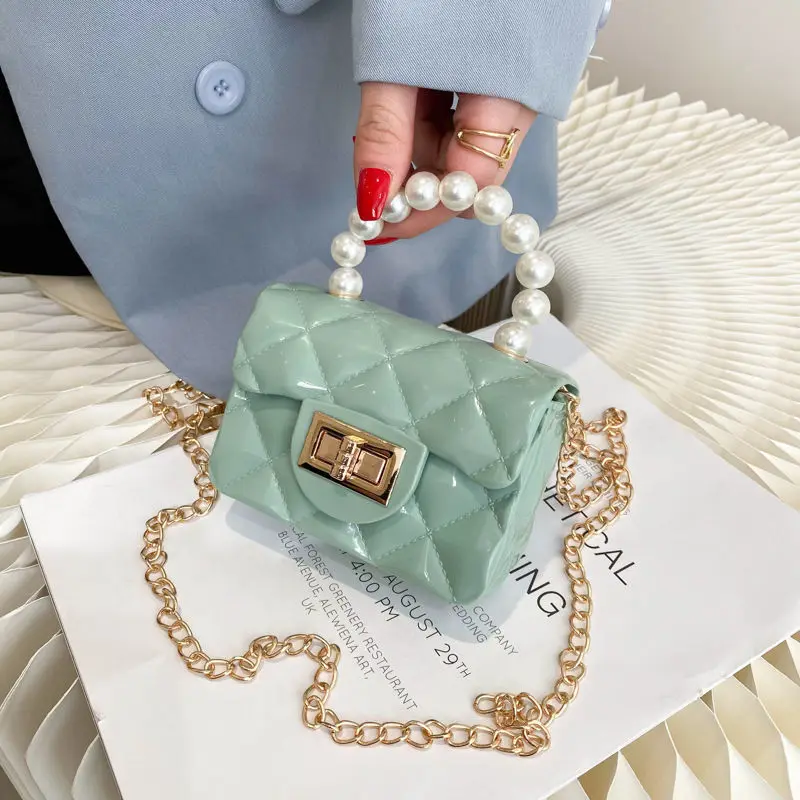 Shoulder Bag Handbag Purse Crossbody Bag for Women Fashion Mini Chain Women Bag Beaded All-match 2021 PU Leather Diamond Lattice
Shoulder Bag Handbag Purse Crossbody Bag for Women Fashion Mini Chain Women Bag Beaded All-match 2021 PU Leather Diamond Lattice