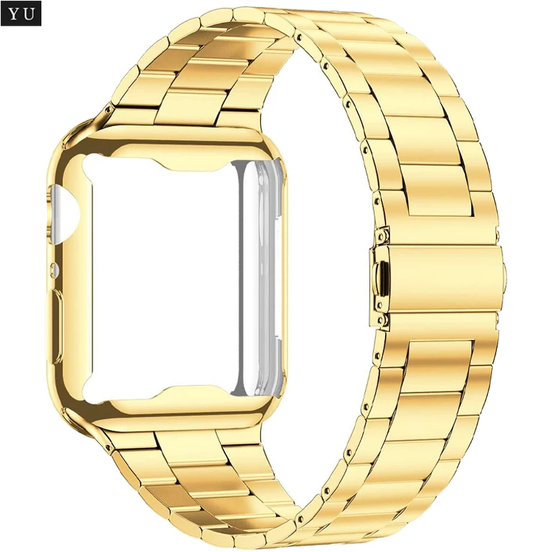 Case+Stainless Steel Replacement strap for Apple Watch 38mm 40mm 42mm 44mm band Bracelet for iWatch Series 6 SE 5 4 3 Watchband
Case+Stainless Steel Replacement strap for Apple Watch 38mm 40mm 42mm 44mm band Bracelet for iWatch Series 6 SE 5 4 3 Watchband