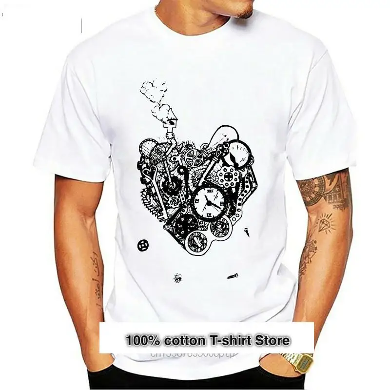 Camiseta de Heart Steampunk для детей и девочек, reloj mecar, cogs steam
Camiseta de Heart Steampunk для детей и девочек, reloj mecar, cogs steam